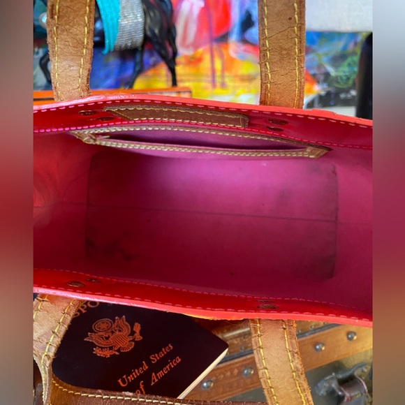 Ultra RARE LOUIS VUITTON Robert Wilson Vernis Purse Tote Shoulder Bag 02 NEON - Picture 8 of 10